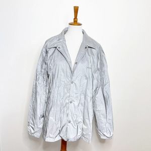 M.C. Overalls Reflective Holographic Coach Jacket